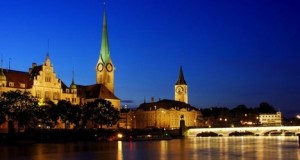 Zurich by night. Switzerland Tourism