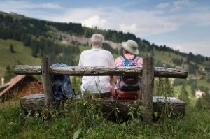 The Swiss have a long life expectancy: women on average live to 85.1 years and men to 80.7 (Keystone)